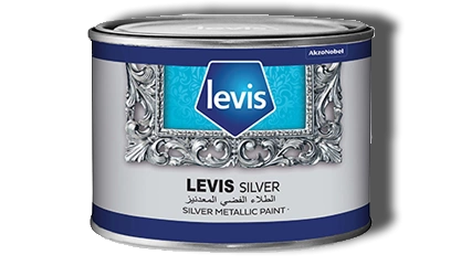 Silver metallic paint