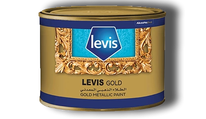 Gold metallic paint